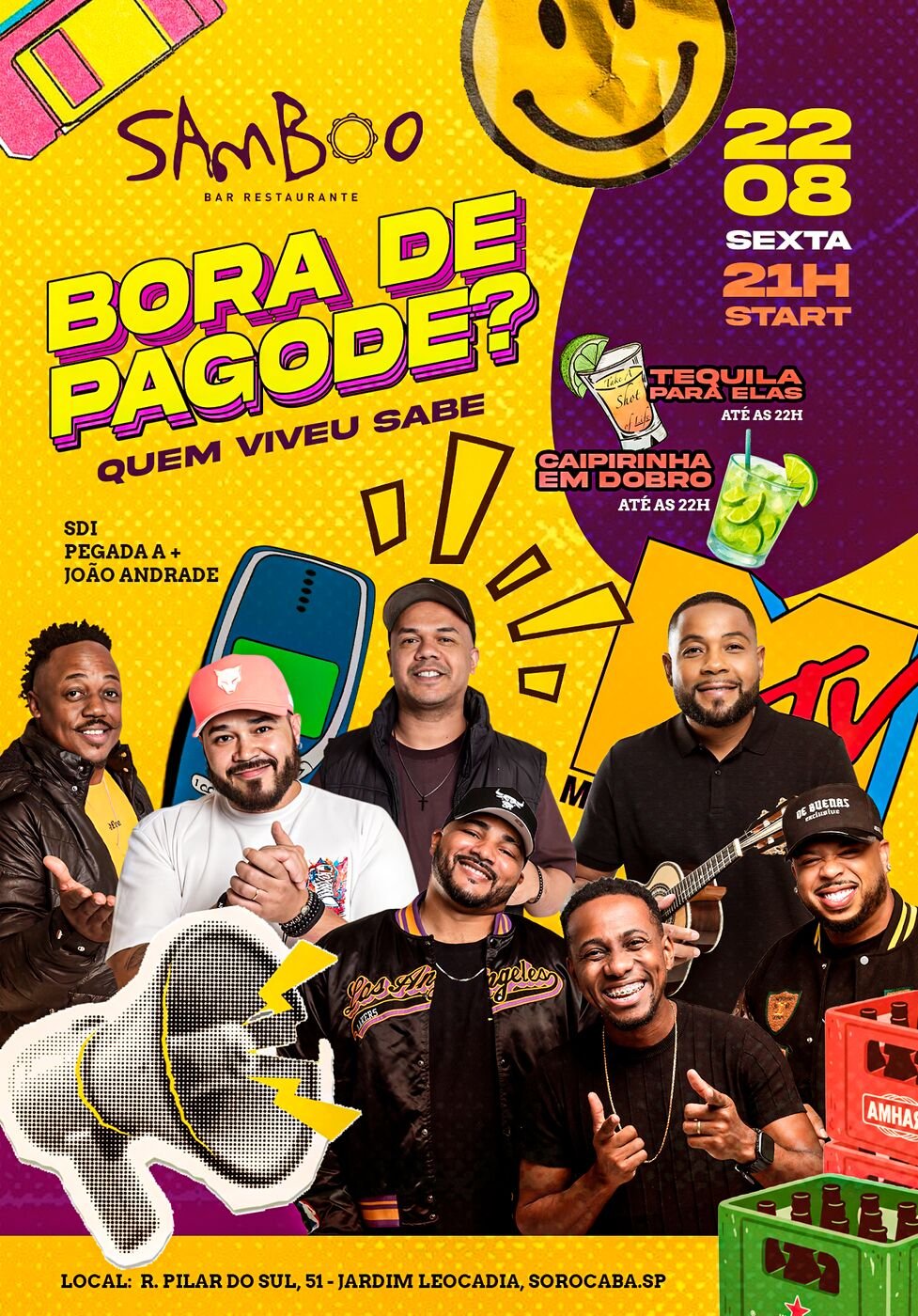 Bora de Pagode, Samboo Bar